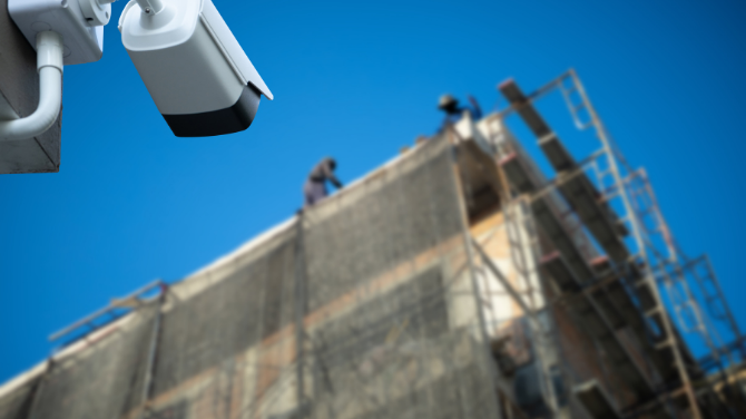 5 Reasons to install CCTV Camera at Construction Site Blog Image