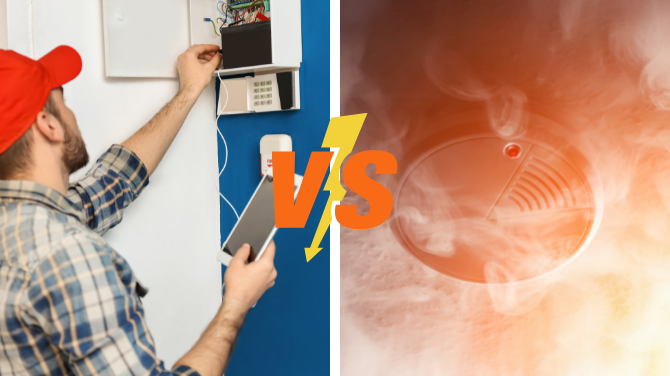 Hard-Wired vs Wireless Fire Detection and Alarm System Blog Image